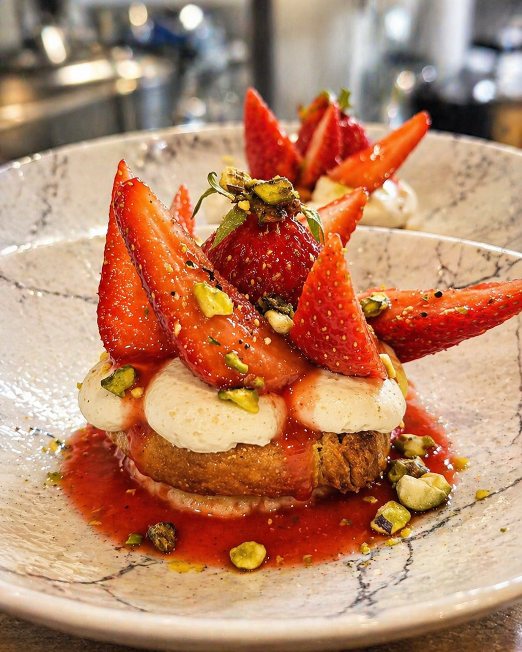 Dessert fraise .2